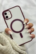 Apple Iphone 11 Magsafe Wireless Şarj Özellikli Silikon 2mm Kamera Çıkıntılı Rema Kılıf - Görsel 4