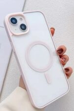 Apple Iphone 15 Magsafe Wireless Şarj Özellikli Silikon 2mm Kamera Çıkıntılı Rema Kılıf - Görsel 3