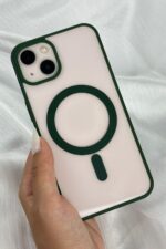 Apple Iphone 15 Magsafe Wireless Şarj Özellikli Silikon 2mm Kamera Çıkıntılı Rema Kılıf - Görsel 5