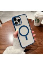 Apple Iphone 15 Pro Magsafe Wireless Şarj Özellikli Silikon 2mm Kamera Çıkıntılı Rema Kılıf - Görsel 3