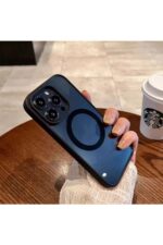 Apple Iphone 15 Pro Magsafe Wireless Şarj Özellikli Silikon 2mm Kamera Çıkıntılı Rema Kılıf - Görsel 4