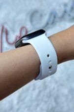 Apple Watch Uyumlu Kordon 38-40-41mm Seri 2/3/4/5/6/7/8/9/ Silikon Kordon Kayış - Görsel 4