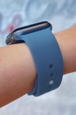 Apple Watch Uyumlu Kordon 38-40-41mm Seri 2/3/4/5/6/7/8/9/ Silikon Kordon Kayış - Görsel 8