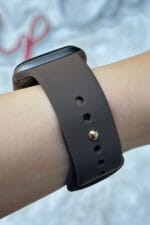 Apple Watch Uyumlu Kordon 38-40-41mm Seri 2/3/4/5/6/7/8/9/ Silikon Kordon Kayış - Görsel 13