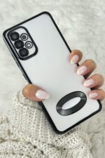 Samsung A72 Uyumlu Logo Detaylı  Kamera Korumalı Luxury Megavip Kılıf - Görsel 5