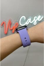 Apple Watch Uyumlu Kordon 38-40-41mm Seri 2/3/4/5/6/7/8/9/ Silikon Kordon Kayış - Görsel 16