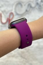 Apple Watch Uyumlu Kordon 38-40-41mm Seri 2/3/4/5/6/7/8/9/ Silikon Kordon Kayış - Görsel 19