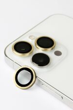 iPhone 14 Pro ve 14 Pro Max Düz Kamera Lens Koruyucu - Görsel 2