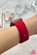 Apple Watch Uyumlu Kordon 38-40-41mm Seri 2/3/4/5/6/7/8/9/ Silikon Kordon Kayış - Görsel 20