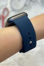 Apple Watch Uyumlu Kordon 38-40-41mm Seri 2/3/4/5/6/7/8/9/ Silikon Kordon Kayış - Görsel 29