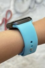 Apple Watch Uyumlu Kordon 38-40-41mm Seri 2/3/4/5/6/7/8/9/ Silikon Kordon Kayış