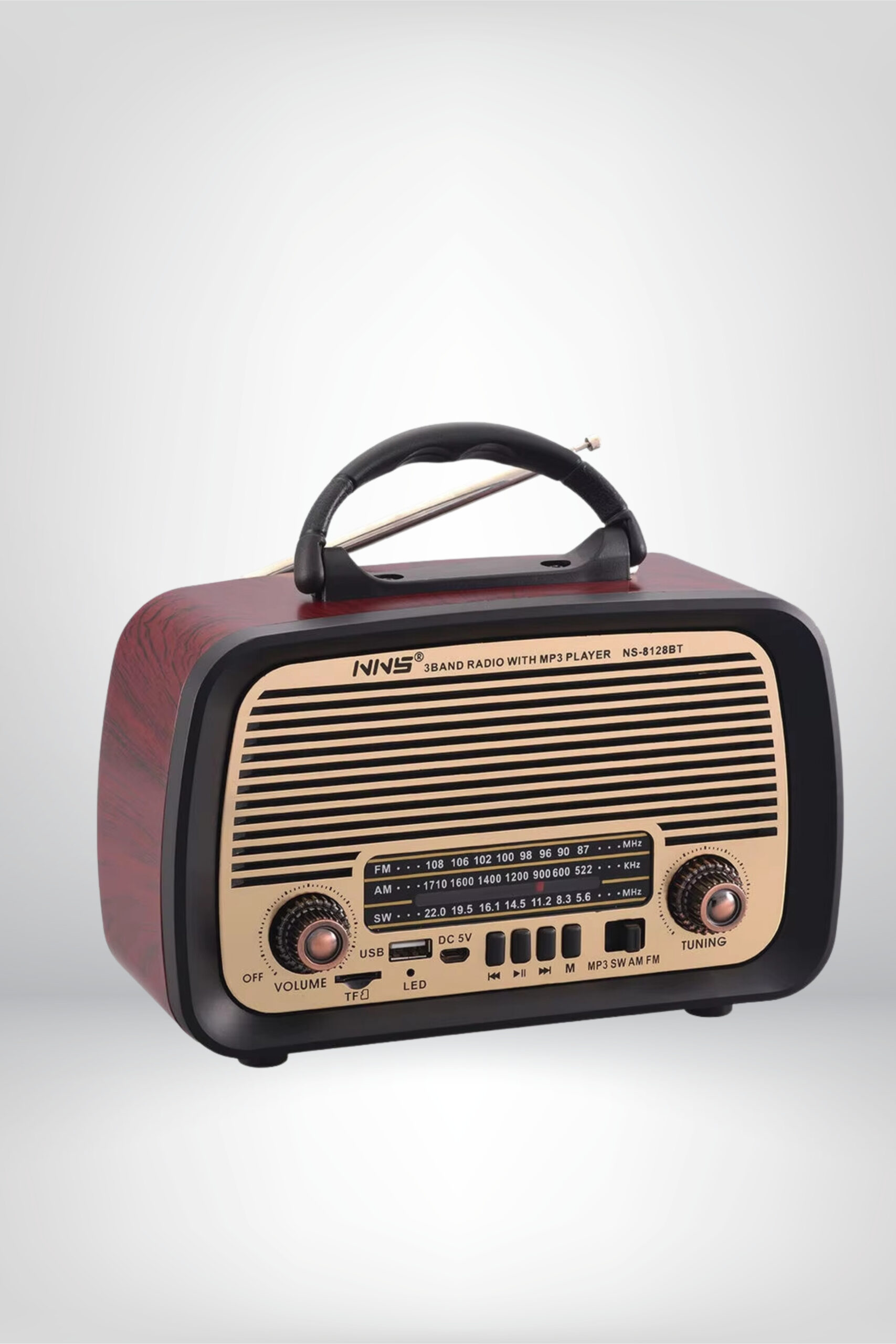 489 NS 8128BT Bluetooth Speaker - Görsel 1