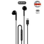 DUDAO X3C Kulak içi kulaklık Type-C Girişli Siyah