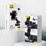 DUDAO F19 PRO Araç İçi Telefon Tutucu 15W Kablosuz Şarj Özellikli Hem Klima Izgarasına Uyumlu Hem Vantuzlu - Görsel 8