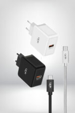 C525 Micro USB Kablolu Quick Charge 3.0 Hızlı Şarj Aleti