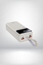 LD30 Strong 30000mAh Powerbank LED Ekranlı ve El Fenerli - Görsel 5