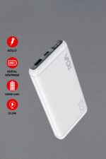Rova PWS607 Powerbank ve Taşınabilir Şarj Cihazı - 10000 mAh - Görsel 2