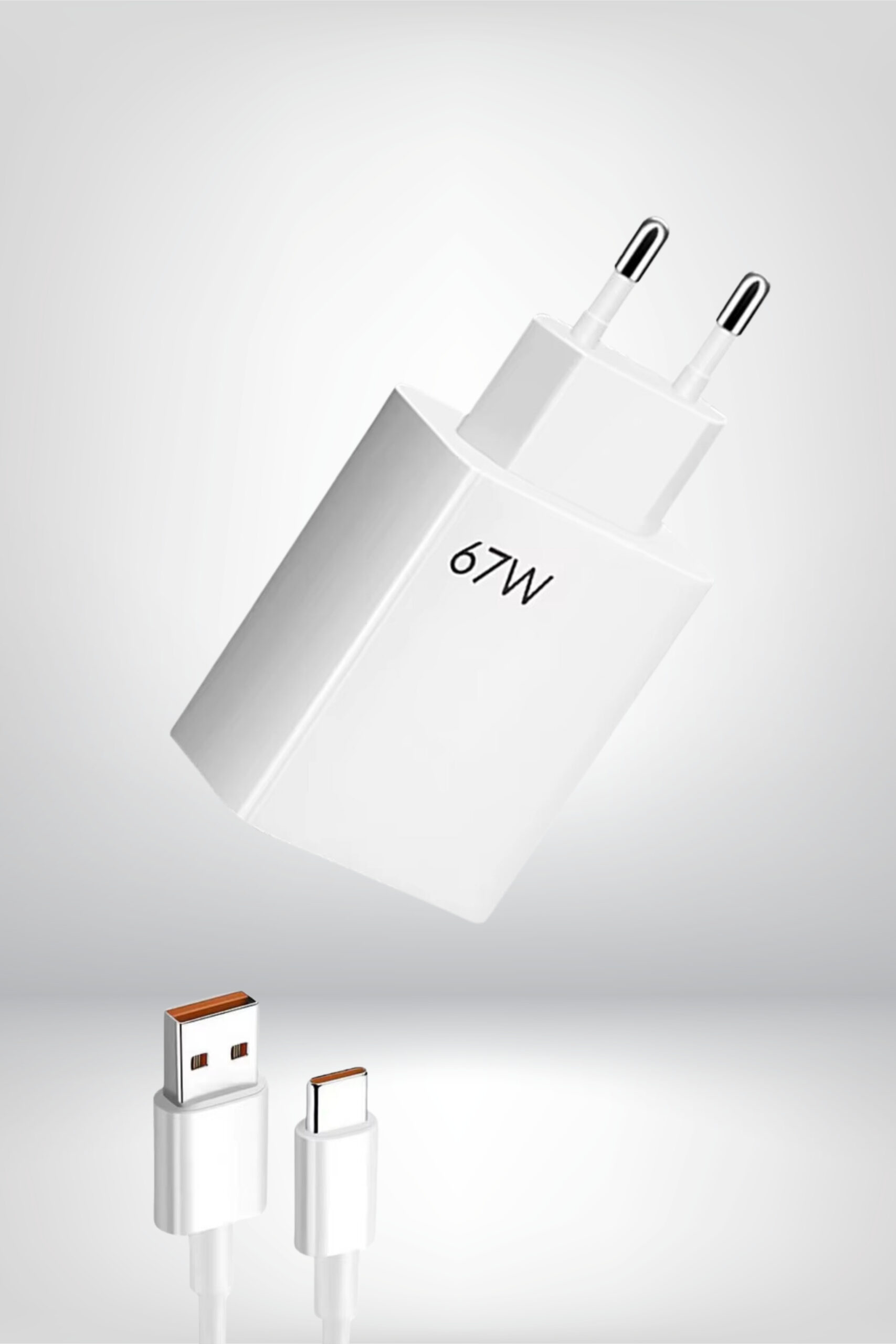 1 W67-T WAKCAS 67W 6A Type-C Şarj Cihazı - Görsel 1