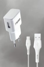 Techson TC04-12T 3A Fast Hızlı Qualcomm Quick Charge 3.0 Type-C Kablolu Şarj Seti