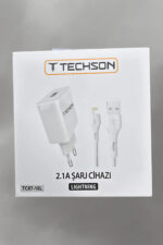 Techson TC07-10L Lightning 2.1A Şarj Cihazı - Görsel 2