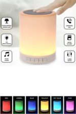 CL-671 Şarjlı Dokunmatik Gece Lambalı Bluetooth Hoparlör - Görsel 5