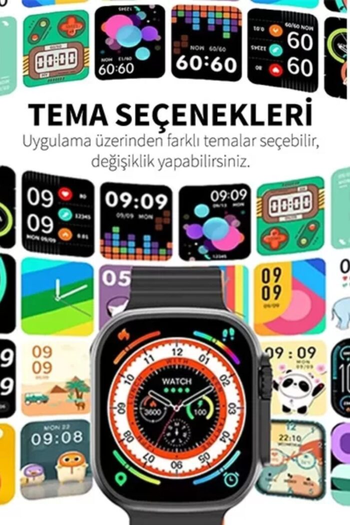 Hk8 Pro Max Akıllı Saat - Görsel 3