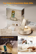 RV-SH901Altısı Bir Arada Kablosuz Şarjlı Bluetooth Hoparlör - Görsel 3