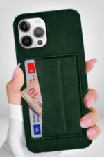 Mi 12T Standlı Deri Kartlıklı Kılıf - Görsel 3