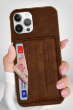 Mi 12T Standlı Deri Kartlıklı Kılıf - Görsel 10