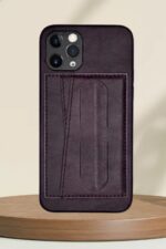 Mi 12T Standlı Deri Kartlıklı Kılıf - Görsel 14