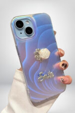 Redmi Note 12 5G Hologramlı Taşlı Kılıf - Görsel 3