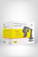 Subzero HR82 Siyah Evrensel 360° Dönen Araç Telefon Tutucusu - Görsel 2