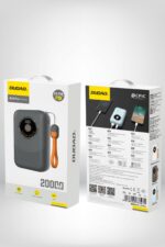 DUDAO K21PRO 20000mAh 22.5W PD Powerbank Siyah - Görsel 3