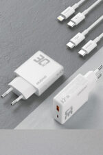 Dudao A30EU-CL USB-C/LIGHTNING Kablo Şarj Cihazı, 30W, 3A, 1 x USB-A - 1 x USB-C - Görsel 8