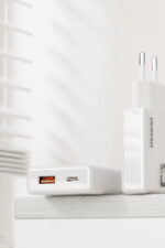 Dudao A30EU-CL USB-C/LIGHTNING Kablo Şarj Cihazı, 30W, 3A, 1 x USB-A - 1 x USB-C - Görsel 5