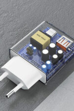 Dudao A30EU-CL USB-C/LIGHTNING Kablo Şarj Cihazı, 30W, 3A, 1 x USB-A - 1 x USB-C - Görsel 4